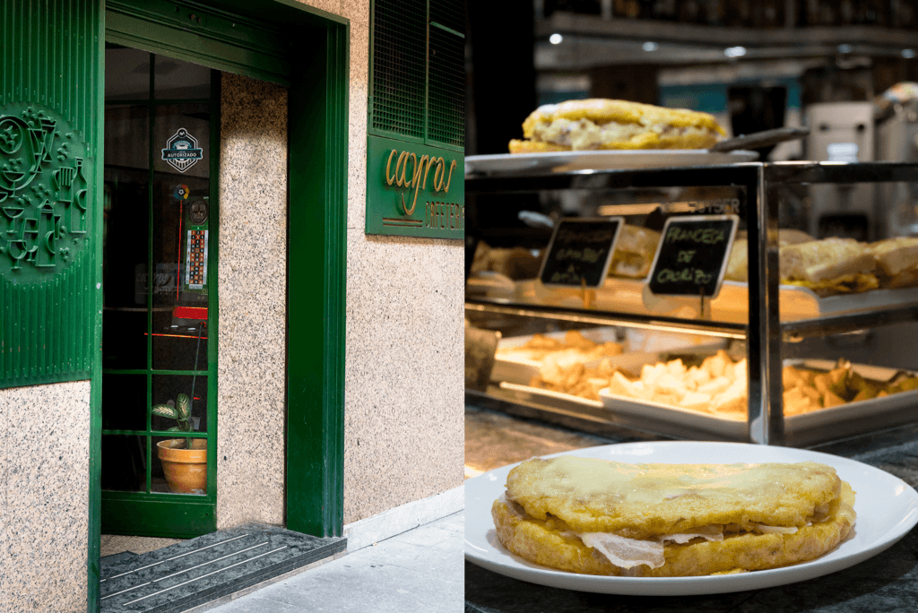 tapas tradicionales en Cayros Cafetería